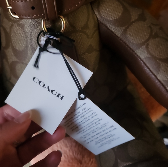 Coach Collectible Bear In Signature Canvas - Picture 3 of 6